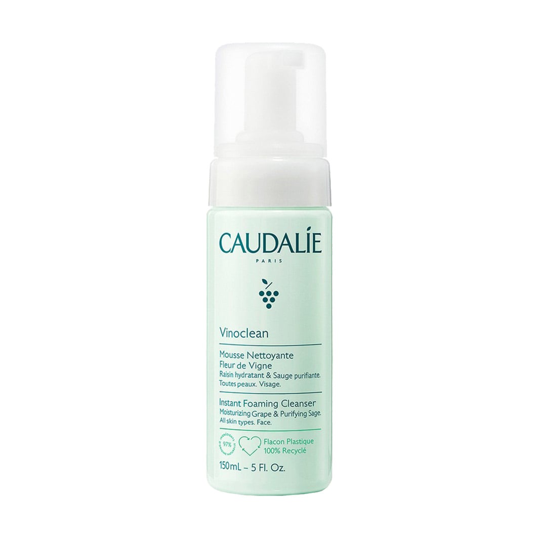 Уцінка! Очищувальний мус для обличчя Caudalie Vinoclean Fleur de Vigne, 150 мл